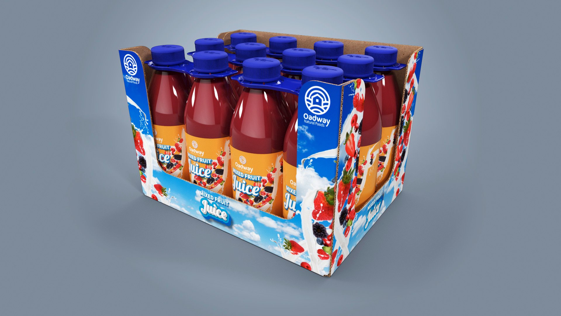 232166 Juice in Club Tray - Beverage
