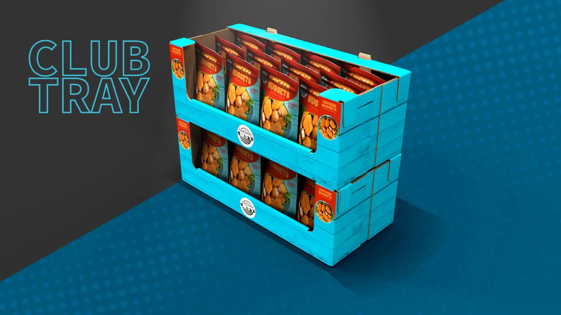 Club Store Tray Packaging Club Store Tray Packaging