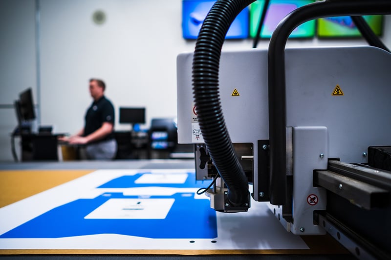 In House CAD Cutting Table