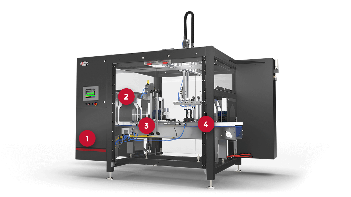 Performance Case Packer with Features Performance Case Packer with Features