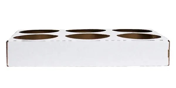 Retail ready tray packaging minimizes material use to save on cost Retail ready tray packaging minimizes material use to save on cost