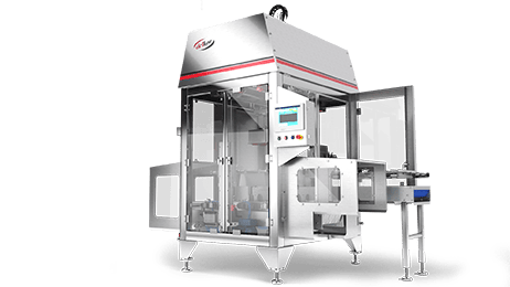 Top Load Any Size, Shape or Pattern of Rigid Containers at Speeds up to 700 containers per minute