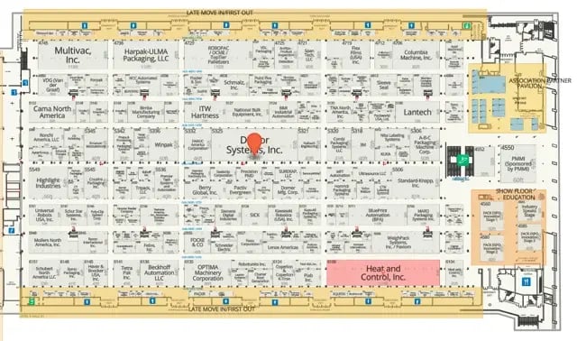 Pack Expo International 2024 Map Pack Expo International 2024 Map