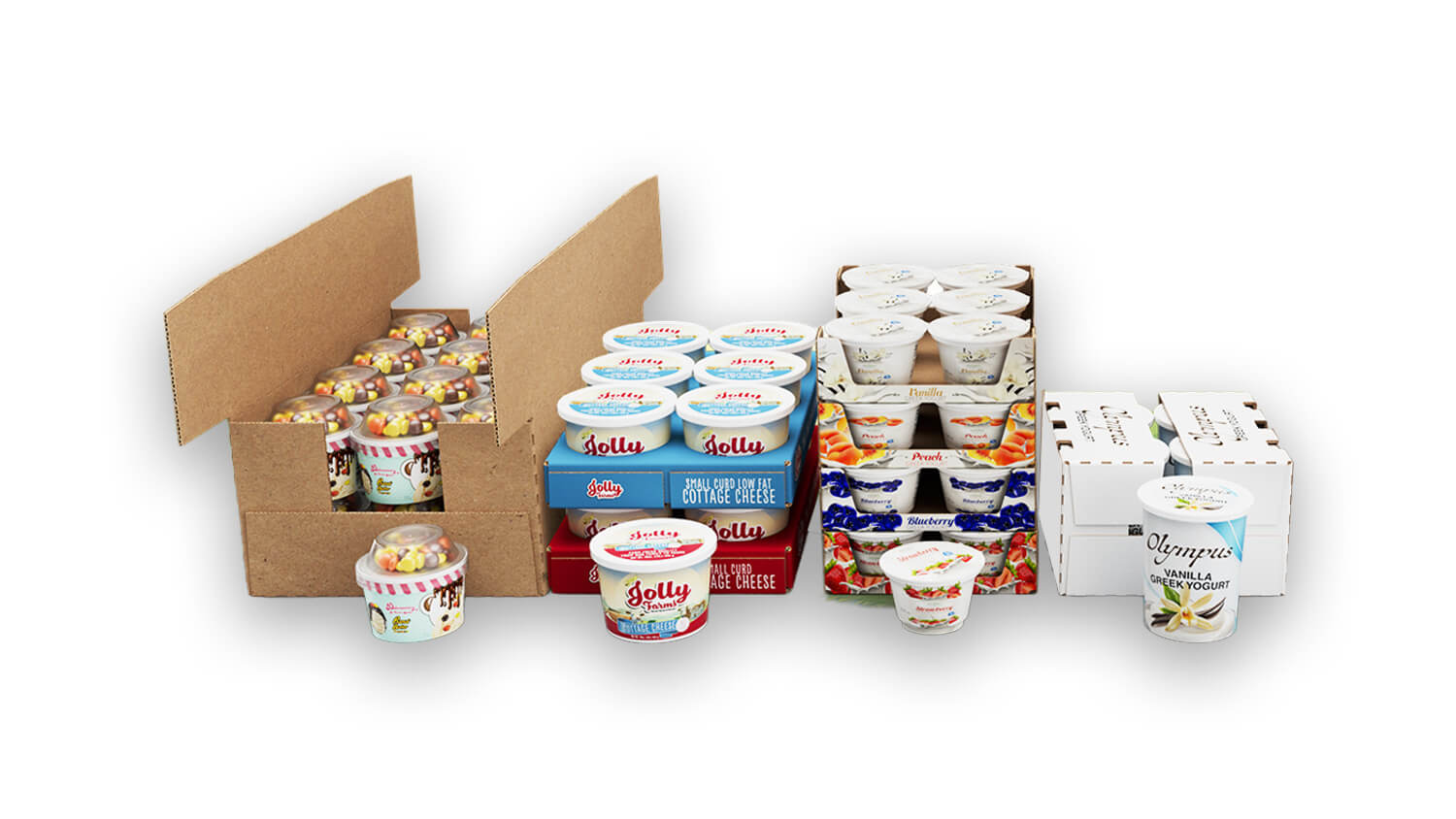 Cultured Dairy Cups Variety Gallery Image