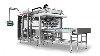 Filler Integrated Case Packer