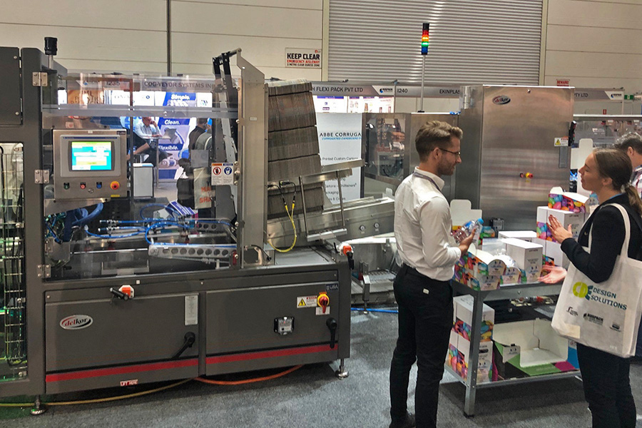 AUSPACK 2021 Delkor booth AUSPACK 2021 Delkor booth