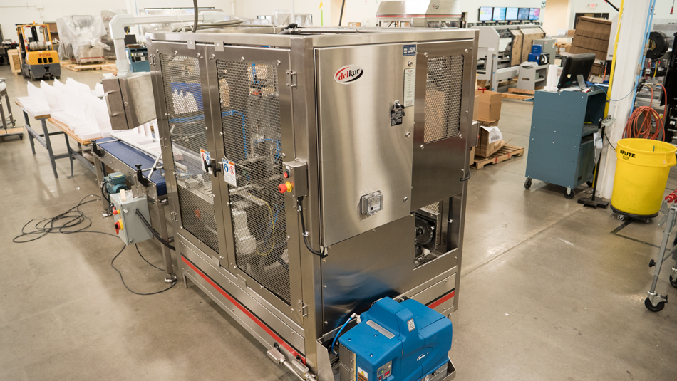 Carton closer compact design and requires less space Carton closer compact design and requires less space