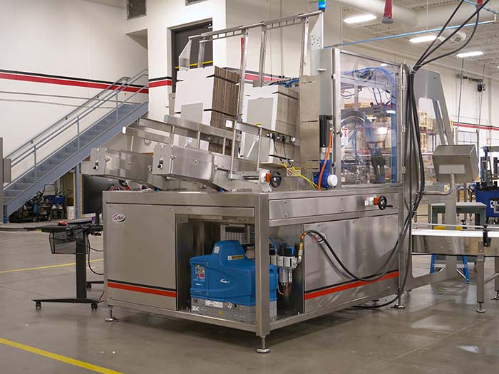 cartoning equipment double magazine view