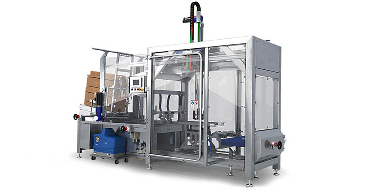 Caseload flexible Delkor packaging machines that can be compatible with multiple package designs Caseload flexible Delkor packaging machines that can be compatible with multiple package designs