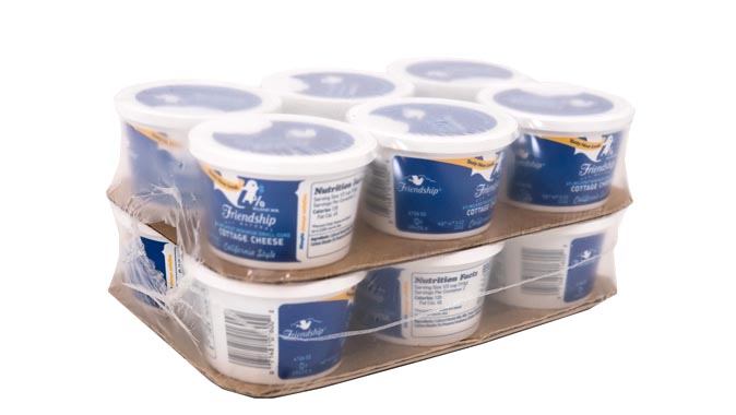 Cheese packaging that cuts material costs in half the Delkor Spot-Pak Cheese packaging that cuts material costs in half the Delkor Spot-Pak