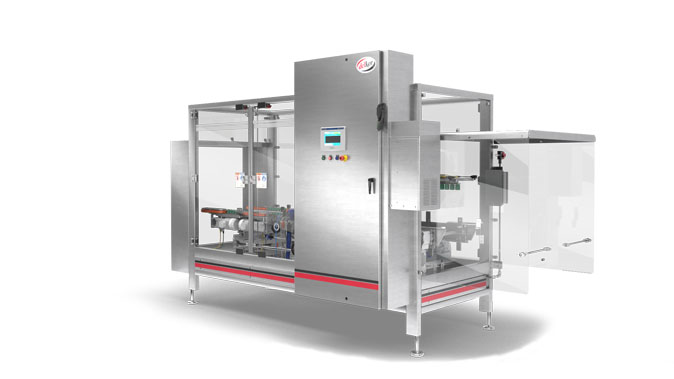 Dairy packaging Capstone F series case sealer Dairy packaging Capstone F series case sealer