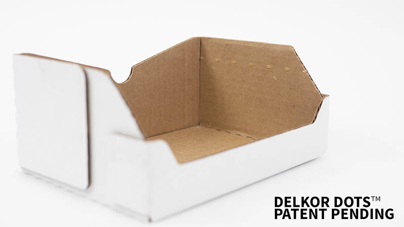 Delkor dots packaging strategically designs dot placements ideal for your displayed product