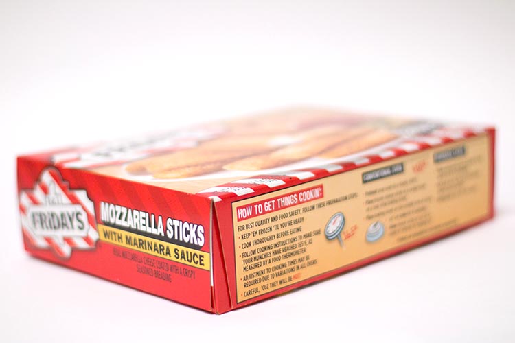 Frozen food packaging carton design