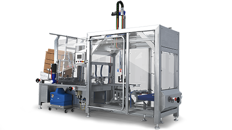 Case erector for retail ready packaging solutions