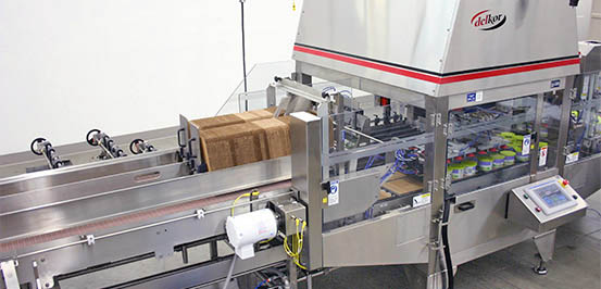 Shrink wrap machine with stainless steel construction for washdown protocols Shrink wrap machine with stainless steel construction for washdown protocols