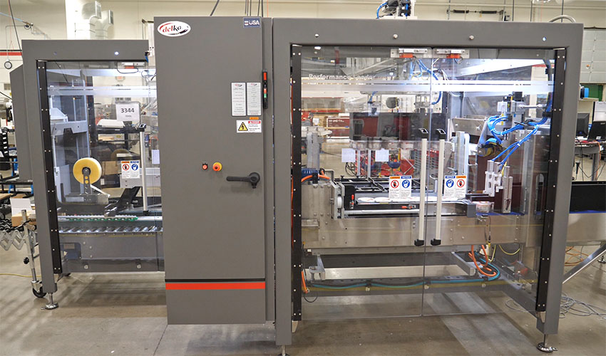 Tray Packer Performance Loader compact footprint and efficient frame size