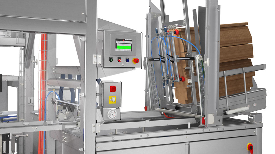 case former Trayfecta G Series rendered view of full magazine and control panel