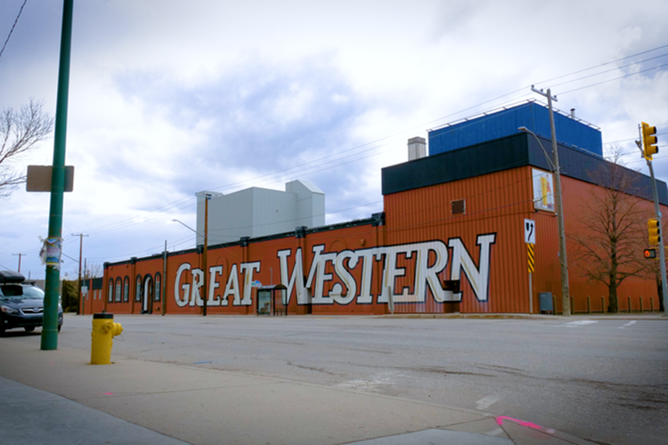  An exterior photograph of Great Western Brewing Company