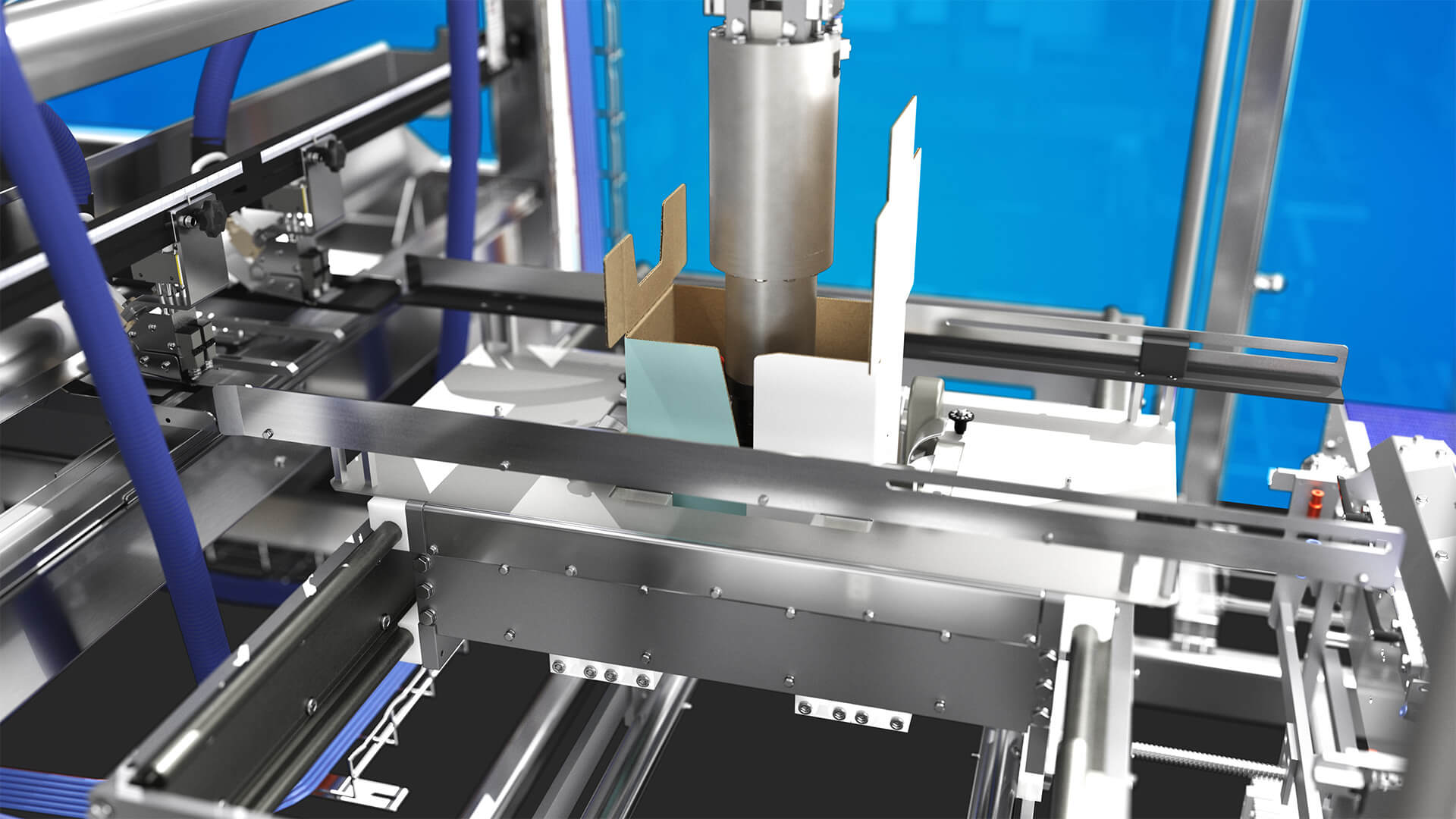 An interior shot of the tooling cavity on Delkor's Trayfecta G Series Former